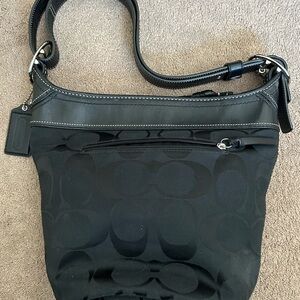 Coach Black Shoulder Bag